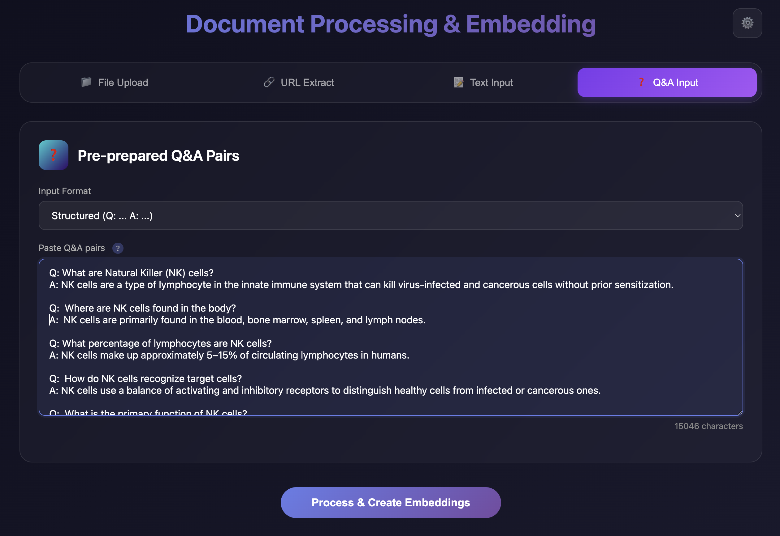 Add QA to the knowledge base